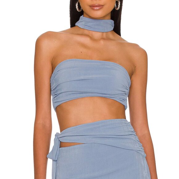 Camila Coelho Tops - Camila Coelho Serena Top Periwinkle Blue Size Small